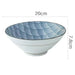 Elegant Horn-Shaped Japanese Ceramic Bowl for Ramen and Soups - 8 Inch