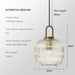 Elegant Japanese-Inspired LED Glass Pendant Lights for Modern Homes