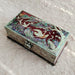 Elegant Handcrafted Mother of Pearl Jewelry Box with Mirror - Stylish Vanity Organizer for Women