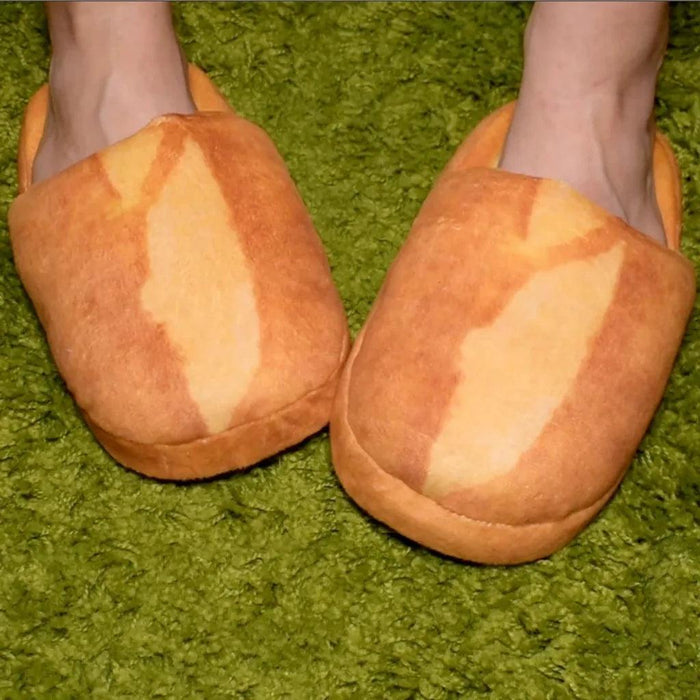 Burger Delight Cozy Slippers - Whimsical Loungewear for Autumn/Winter 2023