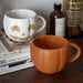 Devilish Pumpkin Enamel Mug - Vintage Halloween Drinkware Delight