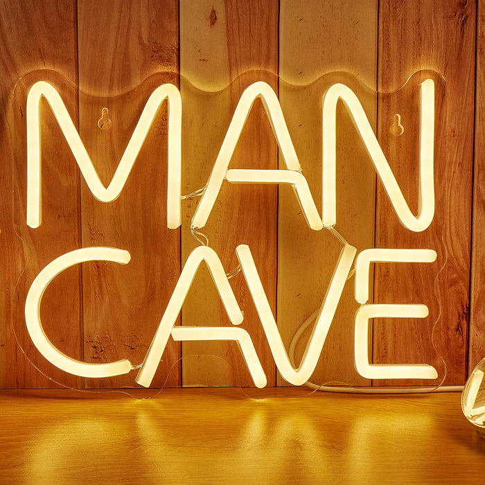 MANCAVE USB-LED Neon Light Art with Easy Installation Design