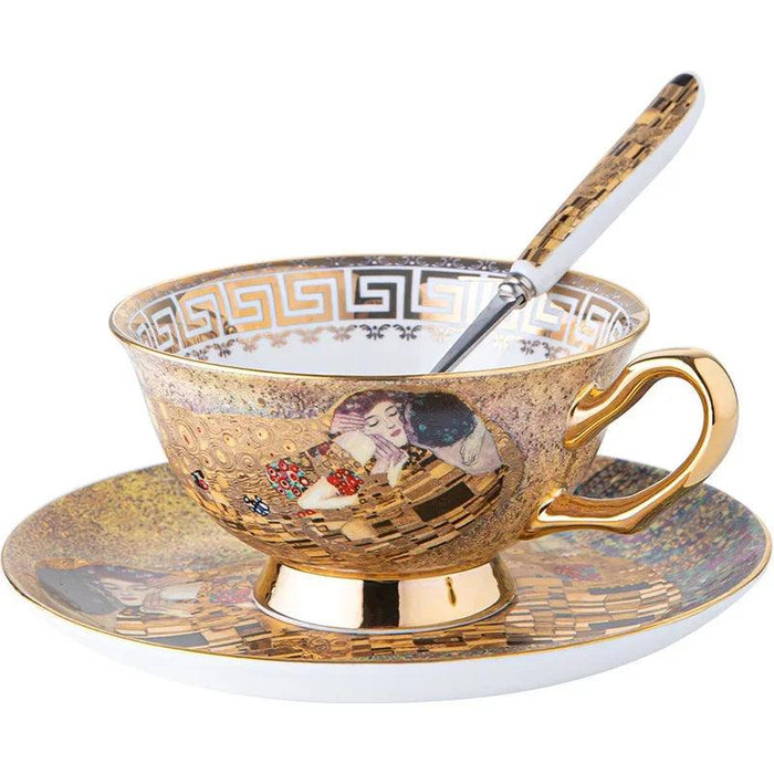 Luxurious European Bone China Tea Set - Elevate Your Tea Rituals