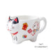 Charming Japanese Lucky Cat Ceramic Tea Set - Enchanting Teapot and Teacup Pair for Tea Enthusiasts