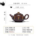 Authentic Artisan Purple Clay Teapot, Shining Star Design, 380ml Kung Fu Zen Tea Set