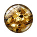 Luxurious Gold-Inspired Glass Cabochon Collection - 10 Distinct Sizes