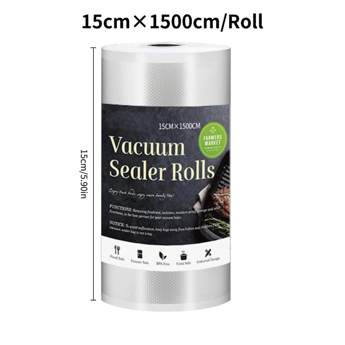 5-Pack Vacuum Sealer Rolls for Sous Vide and Food Storage Solutions