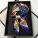 Chic Toddler Elegance: Luxurious 70x70cm Silk Scarf for Ages 6 Months to 4 Years