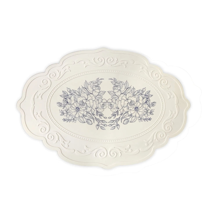 Chic Retro Silicone Dining Mat for Elegant Table Setting