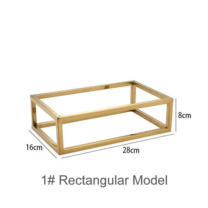 Elegant Stainless Steel Multi-Tier Snack and Dessert Display Stand for Celebrations