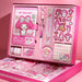 Enchanting Sanrio Kuromi My Melody Stationery Set with Vibrant Accessories