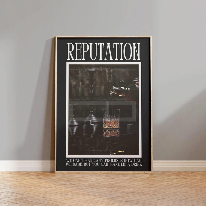 Taylor Swift Lyric Canvas Prints - Elegant Wall Art Inspired by Midnights, Lover, and Reputation Albums