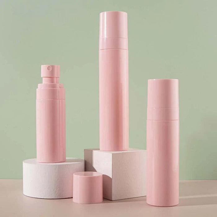 Elegant Pink Refillable Travel Perfume Atomizer - Portable Spray Bottle (60ml, 80ml, 100ml)