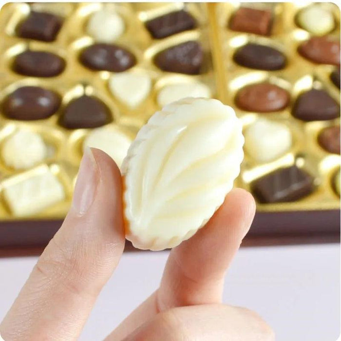 Miniature Faux Chocolate Candy Collection for Dollhouse Display - 24pcs DIY Cake Accessories