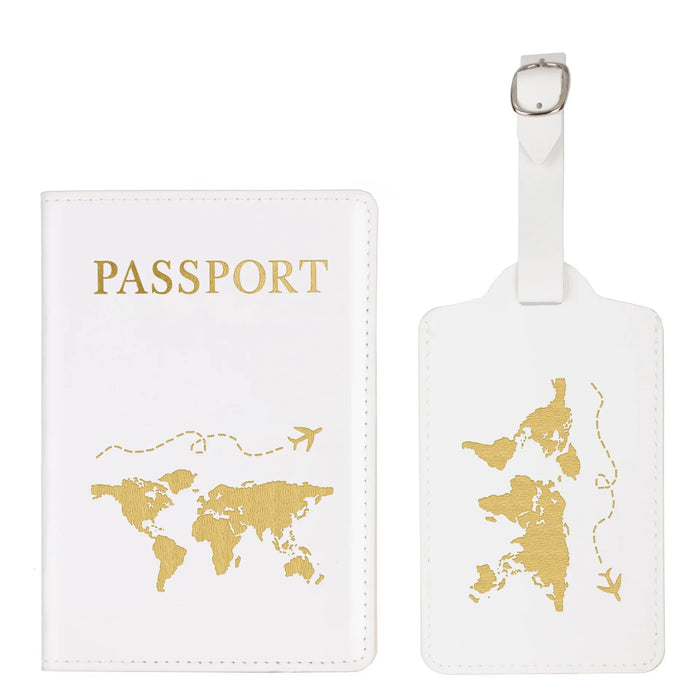 RFID-Blocking Travel Passport Wallet with Stylish Card Organizer