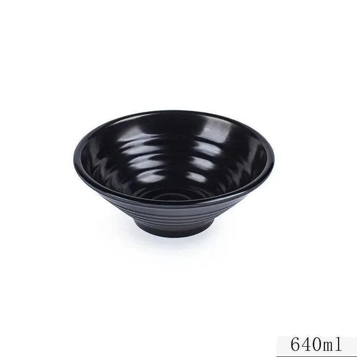 Chic Melamine Bowl for Ramen and Salad – Perfect for Home and Restaurant Use