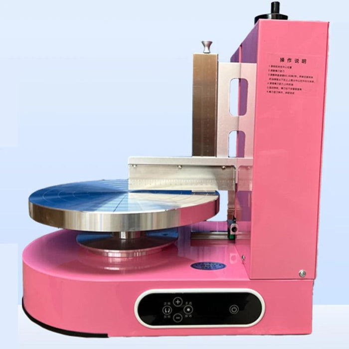 Professional Electric Cake Cream Smoothing and Decorating Machine for Bakeries