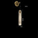 Luxurious Copper Finish Crystal Water Droplet LED Wall Light - Nordic Modern Design