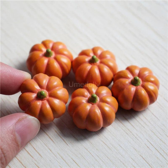 1/6 Scale Miniature Dollhouse Pumpkin Vegetable Toy for Blyth BJD Doll Accessories