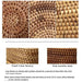 Artisan Woven Rattan Storage Tray for Fruits, Vegetables, and Tea