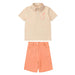 Orange Muslin Collection: Kids’ Stylish Spring/Summer Matching Outfit Set