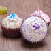 Set of 6 Realistic Decorative Faux Cupcake Props for Display