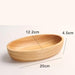 Elegant Acacia Wood Serving Bowl - Perfect for Nuts, Sushi, and Dried Fruits