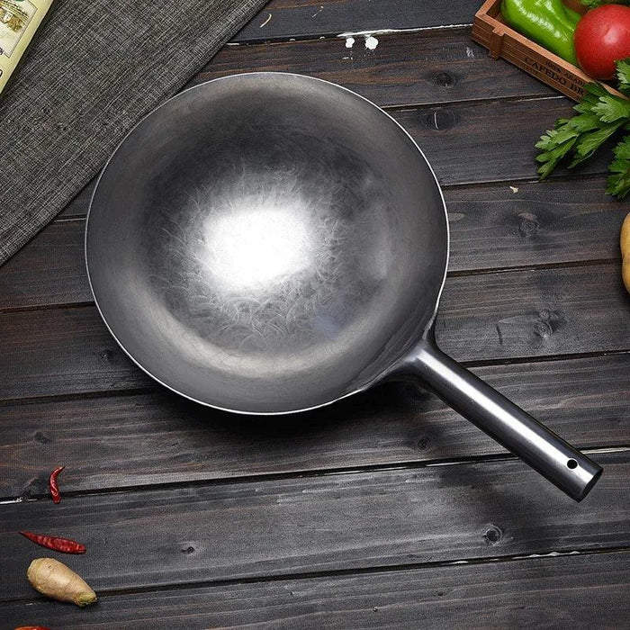 Premium Handcrafted Carbon Steel Wok for Authentic Chinese Cooking