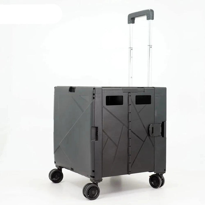 Shopping Made Easy: Versatile Trolley with Smooth Rolling Wheels