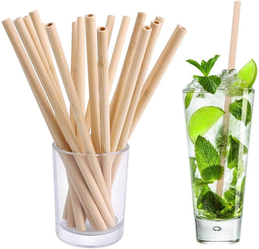 Sustainable Bamboo Drinking Straws - Stylish, Safe, and Eco-Friendly for a Greener Tomorrow