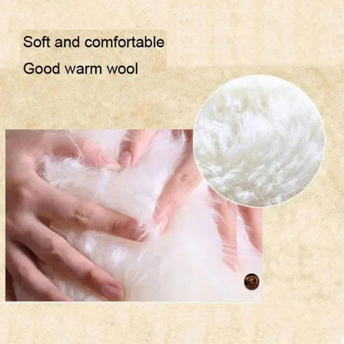 Sumptuous Authentic Australian Sheepskin Wool Area Rug - Cozy and Chic Home Accent Mat