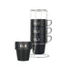 Elegant 6-Piece Set of Insulated Stainless Steel Tea Mugs for Home and Social Gatherings