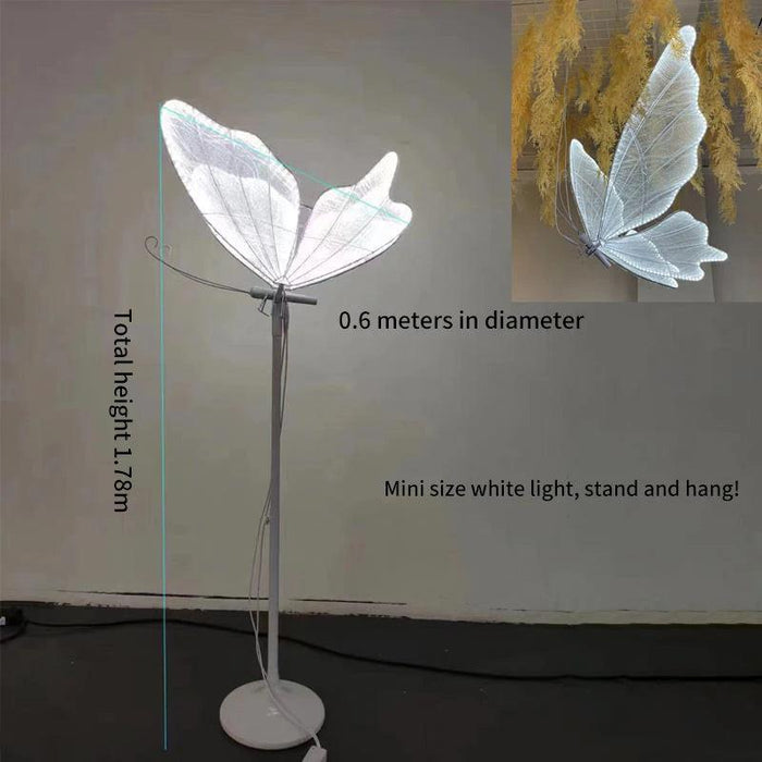 Magical LED Butterfly Wings Pendant Light for Celebratory Moments