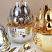 Elegant 24-Piece Golden Egg Design Stainless Steel Cutlery Set