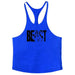 Men's Sleeveless Cotton Tank Top for Bodybuilding and Fitness - Muscle Stringer Vest