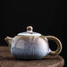 Exquisite Yixing Style Porcelain Teapot - 250ml Elegant Star Glaze Tea Set for Artful Brewing