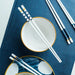 Artisan Japanese Ceramic Chopsticks - Mold-Resistant Dining Essential for Food Connoisseurs