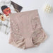 Vintage Charm High-Waisted Antibacterial Women's Briefs with Satin Touch and Bow Detail