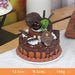 Realistic Faux Fruit Cake Model for Home Decor and Photography - 1PC FCYY-MIX2