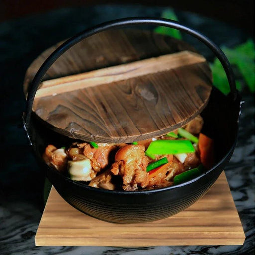 Authentic Japanese Cast Iron Sukiyaki Casserole - Cook Like a Pro at Home