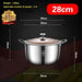 Premium 316 Stainless Steel Congee Steamer - Large Capacity Heavy-Duty Cooking Pot for Enhanced Culinary Experiences