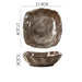 Artisan Hammered Ceramic Dish Set for Sophisticated Dining