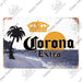 Vintage Beer Emblem Metal Wall Art - Classic Home Bar and Garage Decor