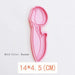 Embossed Tulip Cookie Cutter Mold for Baking and Cake Decoration - Food-Grade Pastry Tool