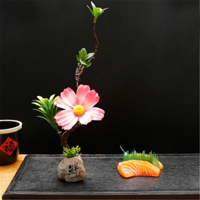 Sophisticated Floral Sushi Platter Set for Elevated Dining Experience