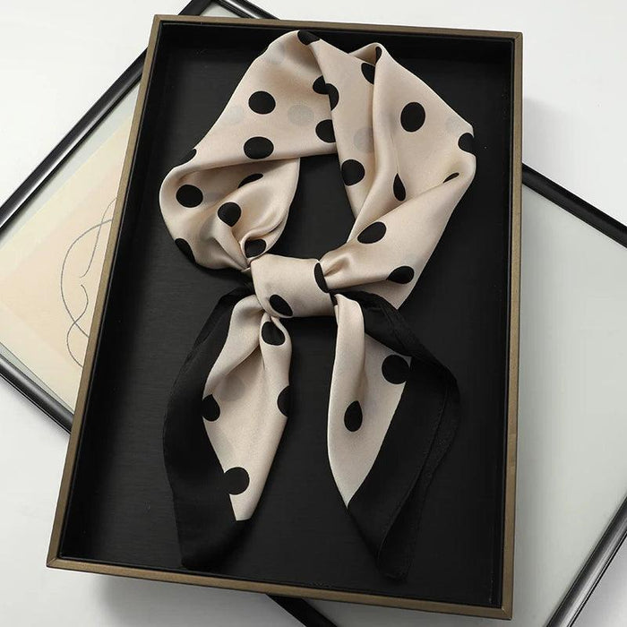 Chic Toddler Elegance: Luxurious 70x70cm Silk Scarf for Ages 6 Months to 4 Years