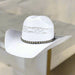 Unisex Western Style Wide Brim Straw Sun Hat for Beach Adventures - Adjustable 55-61cm