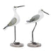 Coastal Elegance Wooden Seagull Decor - Set of 2 for Home and Garden