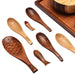 Charming Handcrafted Fish-Shaped Japanese Wooden Rice Spoon - Short-Handled Kitchen Essential