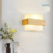 Nordic LED Wooden Wall Lamps with Acrylic Shades for Cozy Bedroom and Living Room Lighting